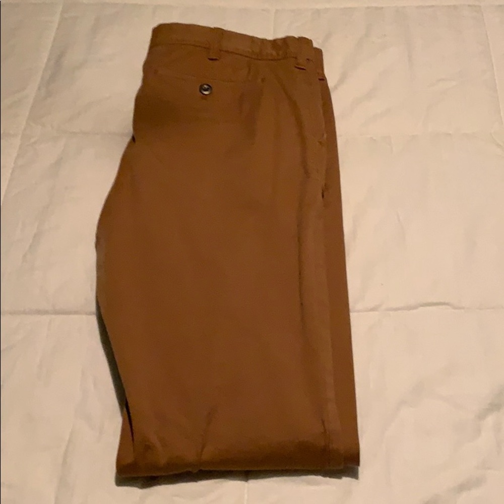 Slim khaki pants